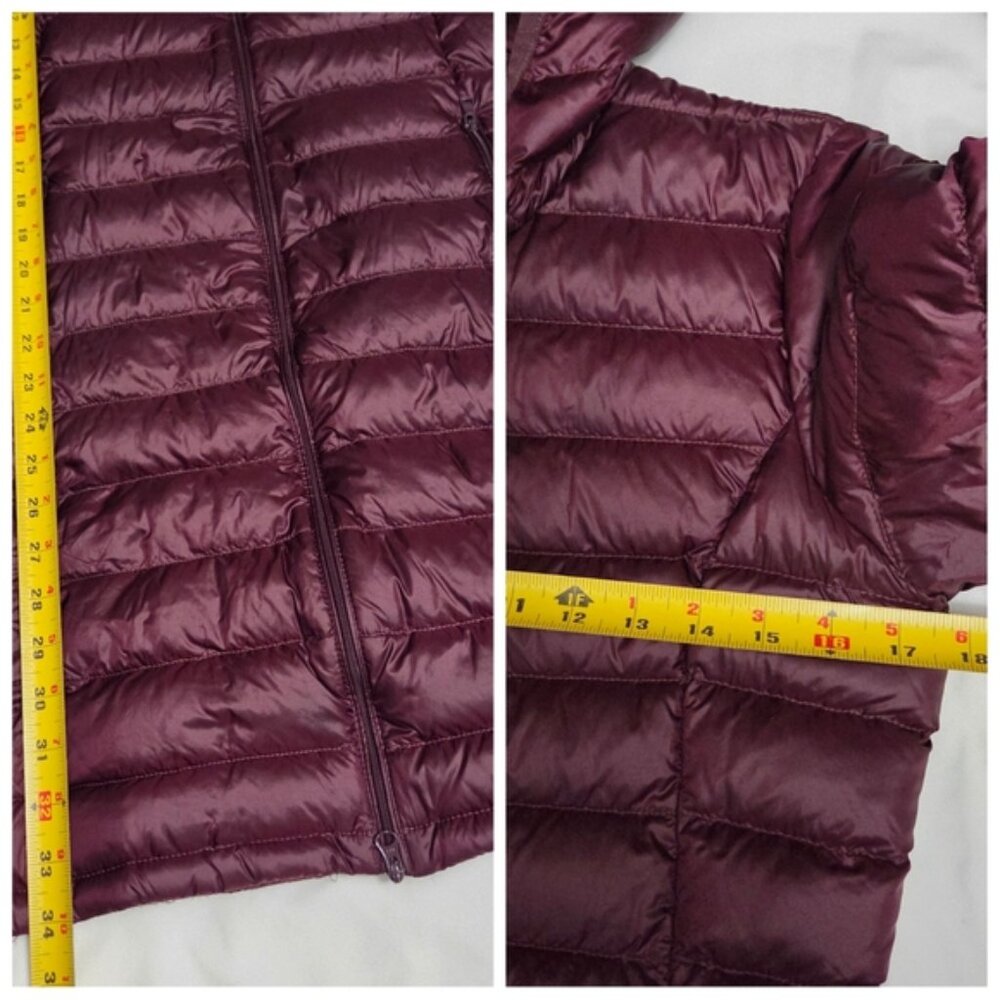 Aritzia Tna Botanie Super Light Packable Down Puffer Coat M - Picture 5 of 13